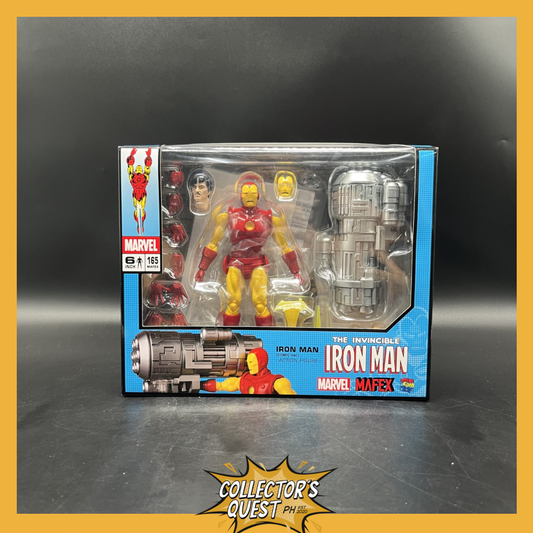 (IN STOCK) MAFEX Marvel Comics 165 Iron Man Comic Version Action Figure Set