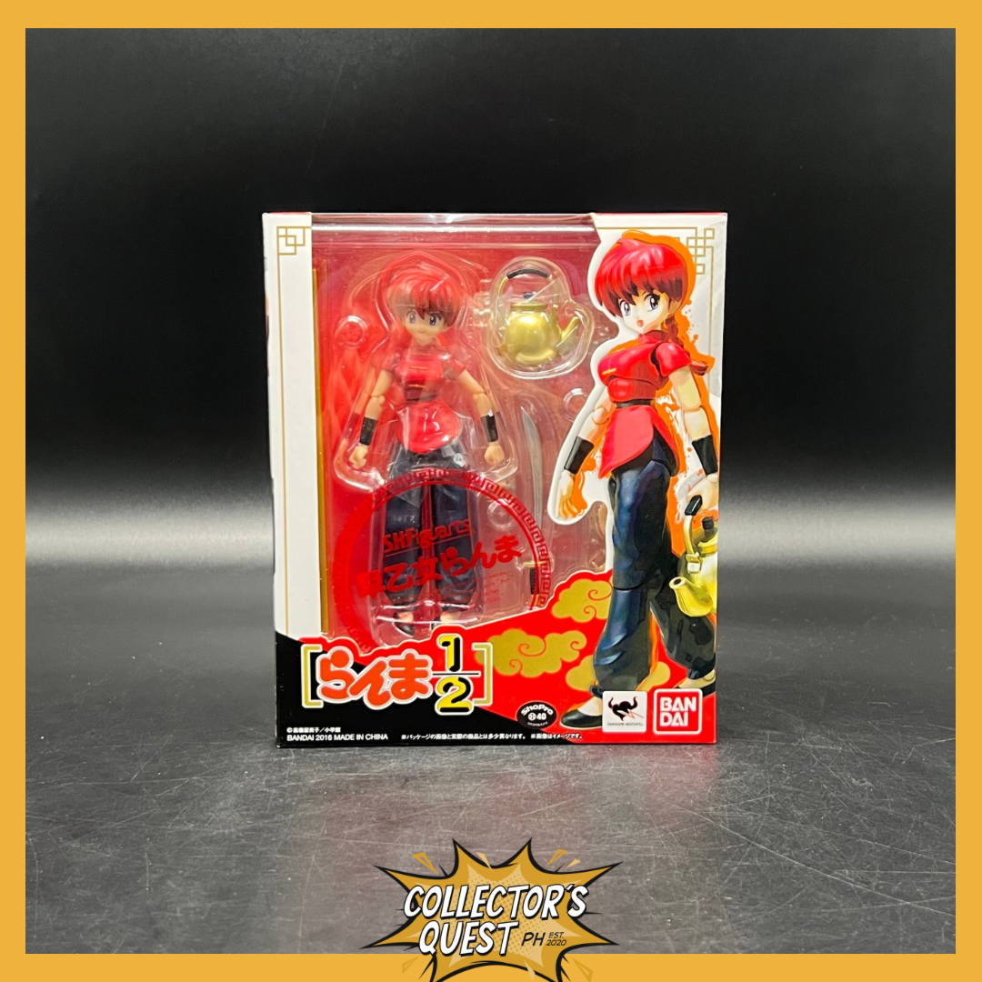 (IN STOCK) Bandai S.H.Figuarts Ranma 1/2 Shampoo Action Figure 2016 Edition