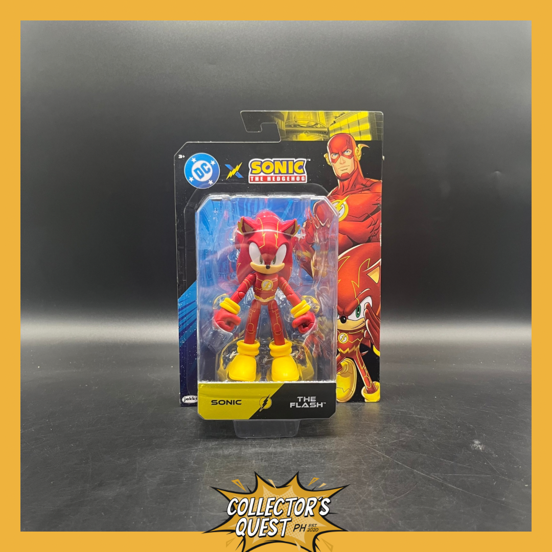 (IN STOCK) Jakks Pacific Sonic x DC: 5in Sonic X The Flash  Figure