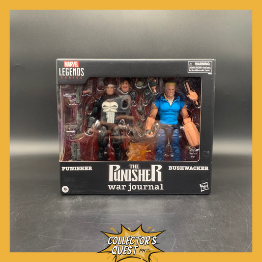 (IN STOCK) Marvel Legends Series The Punisher War Journal Punisher & Bushwacker 2-pack Action Figures