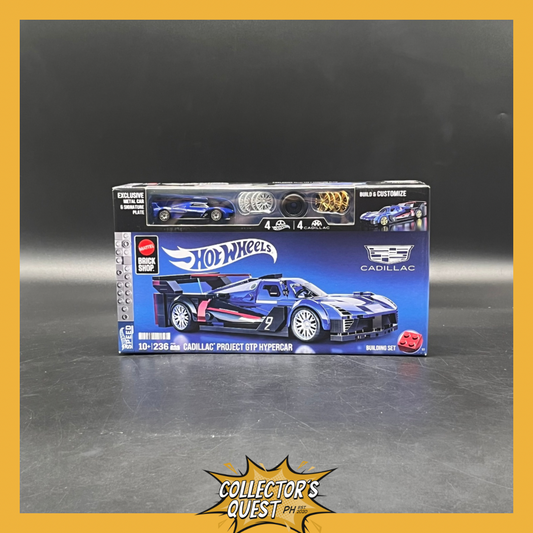 (IN STOCK) Mattel Brick Shop Hot Wheels Speed Series Building Set Cadillac Project GTP Hypercar