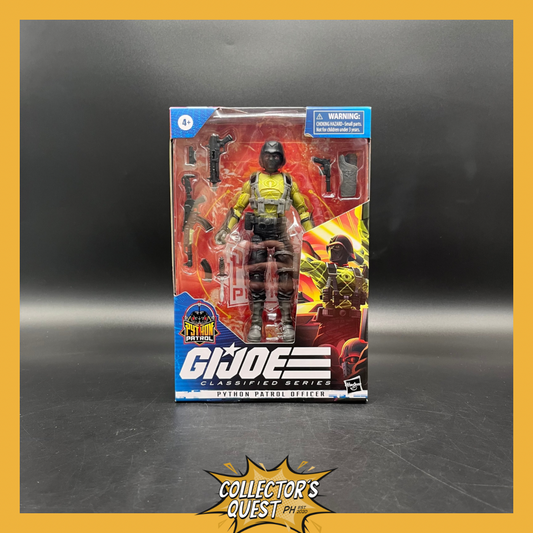 (IN STOCK) GI Joe Classified Series Python Patrol Officer Action Figure