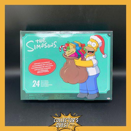 (IN STOCK) Disney The Simpsons Advent Calendar Holiday 2024-24 Days of Surprises with Mystery Characters and Accessories! Approximately 1.5” Inch Scale Action Figures