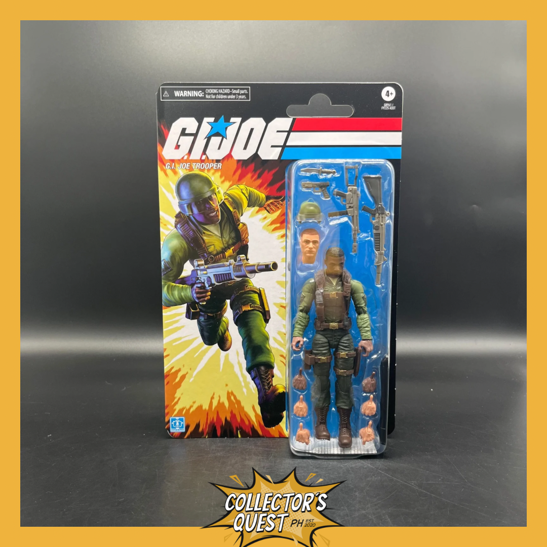 (IN STOCK) GI Joe Classified Series Retro Carded GI Joe Trooper Action Figure