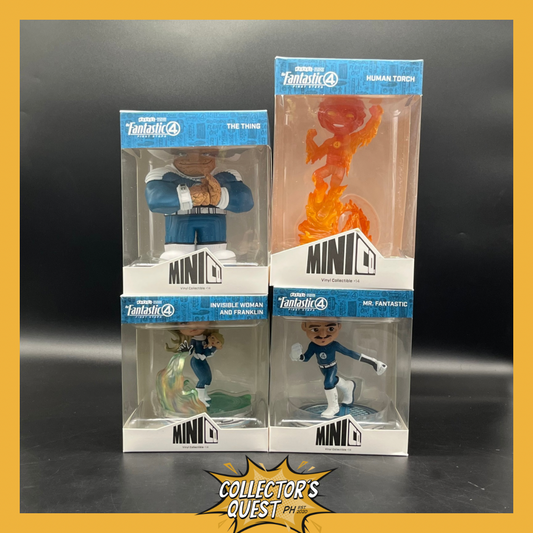(IN STOCK) IRON STUDIOS The Fantastic Four First Steps Set of 4 (Mr. Fantastic, Invisible Woman, Human Torch, The Thing)- Minico