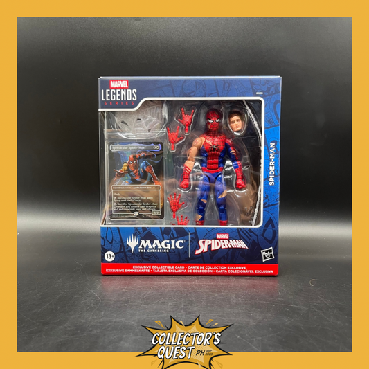 (IN STOCK) Marvel Legends Series Magic: The Gathering Spiderman Battle Damaged Action Figure