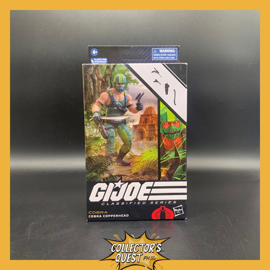 (IN STOCK) G.I. Joe Classified Series Cobra Copperhead Action Figure