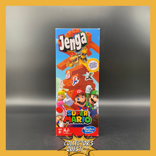 (IN STOCK) Hasbro Jenga: Super Mario Edition Game | Block Stacking Tower Game |