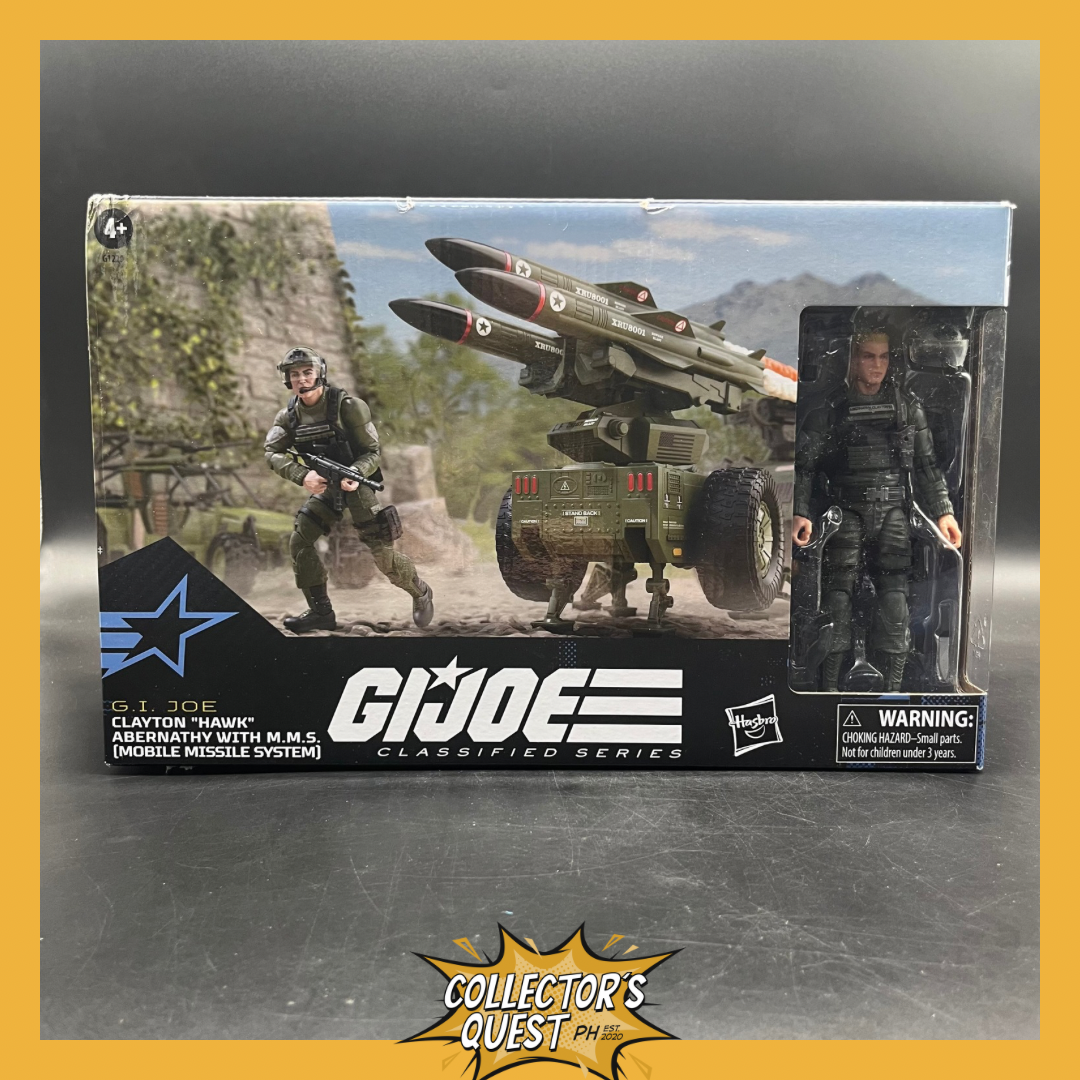 (IN STOCK) GI Joe Classified Series Clayton Hawk Abernathy with MMS (Mobile Missile System) Action Figure