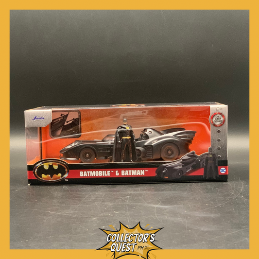 (IN STOCK) Jada Toys 1:24 Scale Batmobile 1989 with Figure