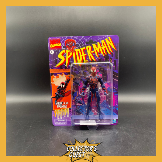 (IN STOCK) Marvel Legends Retro Carded Spiderman Unlimited Action Figure