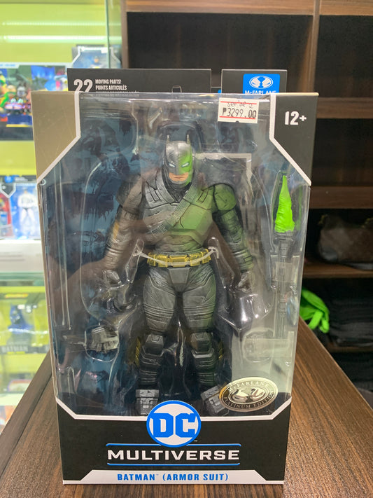 (IN STOCK) DC Multiverse Batman V Superman: Dawn of Justice Batman Armor Suit (Platinum Edition) Action Figure