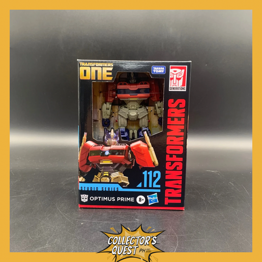 (IN STOCK) Transformers Studio Series Deluxe Transformers: One 112 Optimus Prime Action Figure