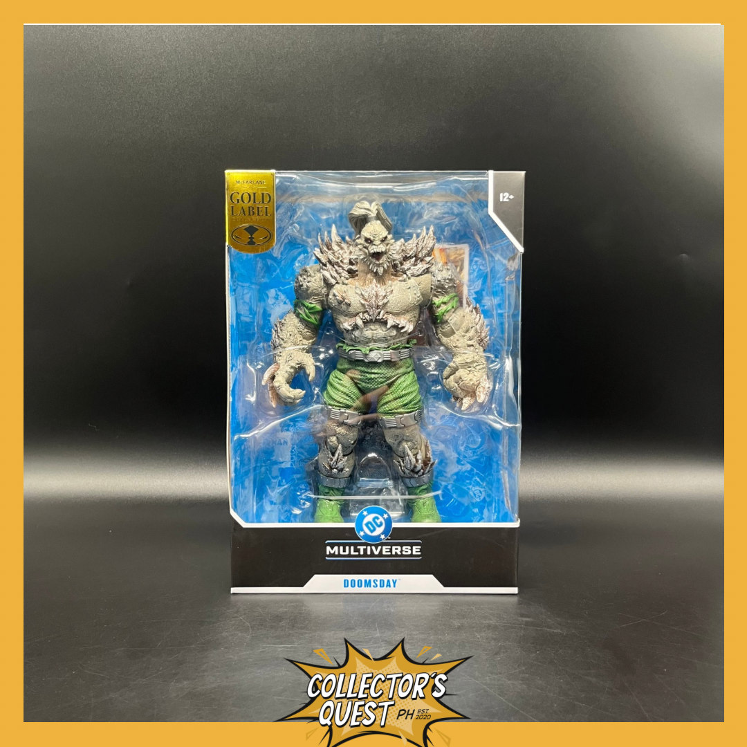 (IN STOCK) Mcfarlane DC Collector Megafig - Doomsday (Death of Superman) (Gold Label) Action Figure