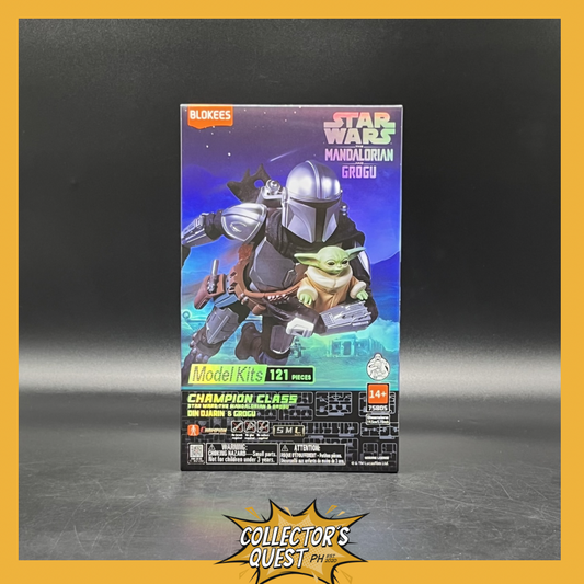 (IN STOCK) 75805 Blokees Champion Class Star Wars The Mandalorian and Grogu Model Kit