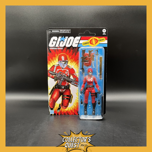 (IN STOCK) G.I. Joe Classified Series Retro Cardback Crimson Guard (Female) Action Figure