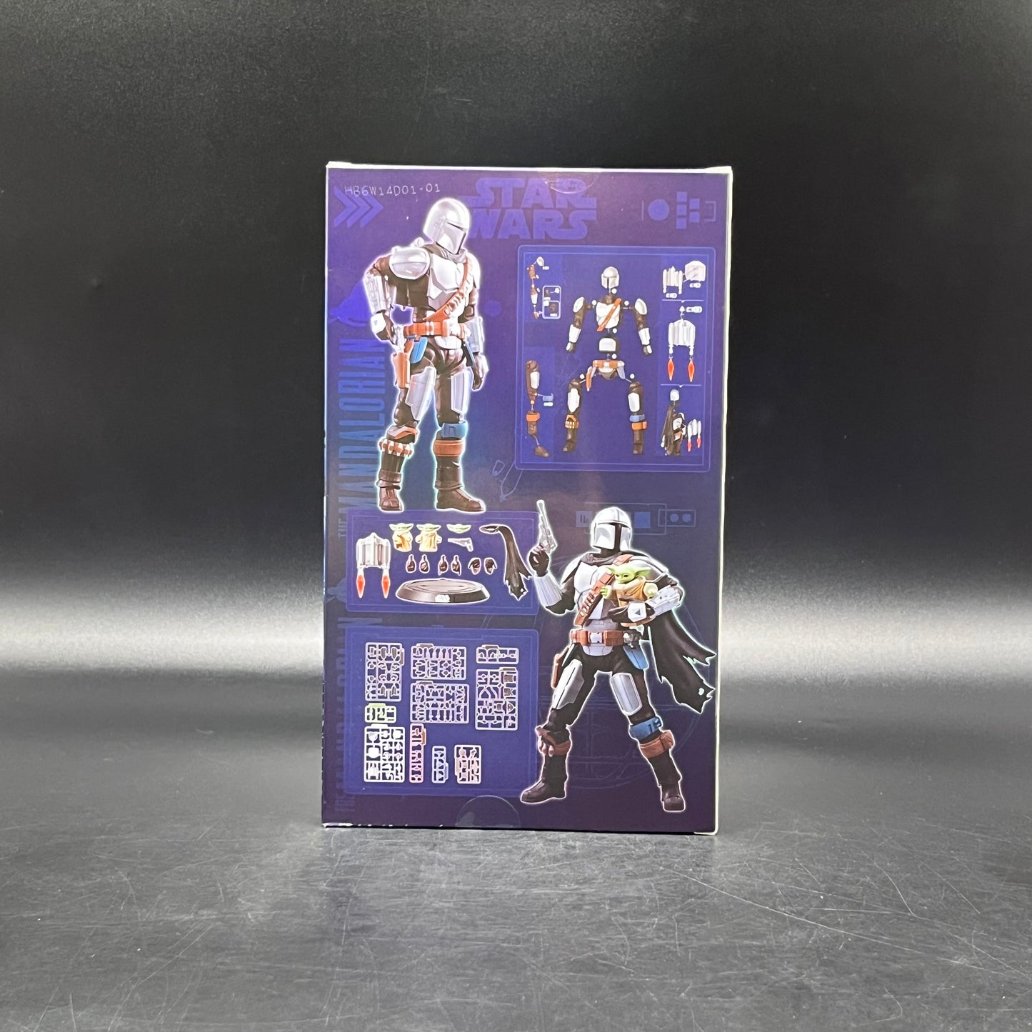 (IN STOCK) 75805 Blokees Champion Class Star Wars The Mandalorian and Grogu Model Kit