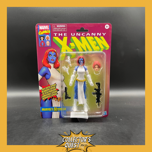 (IN STOCK) Marvel Legends X-Men Retro Carded Mystique Action Figure