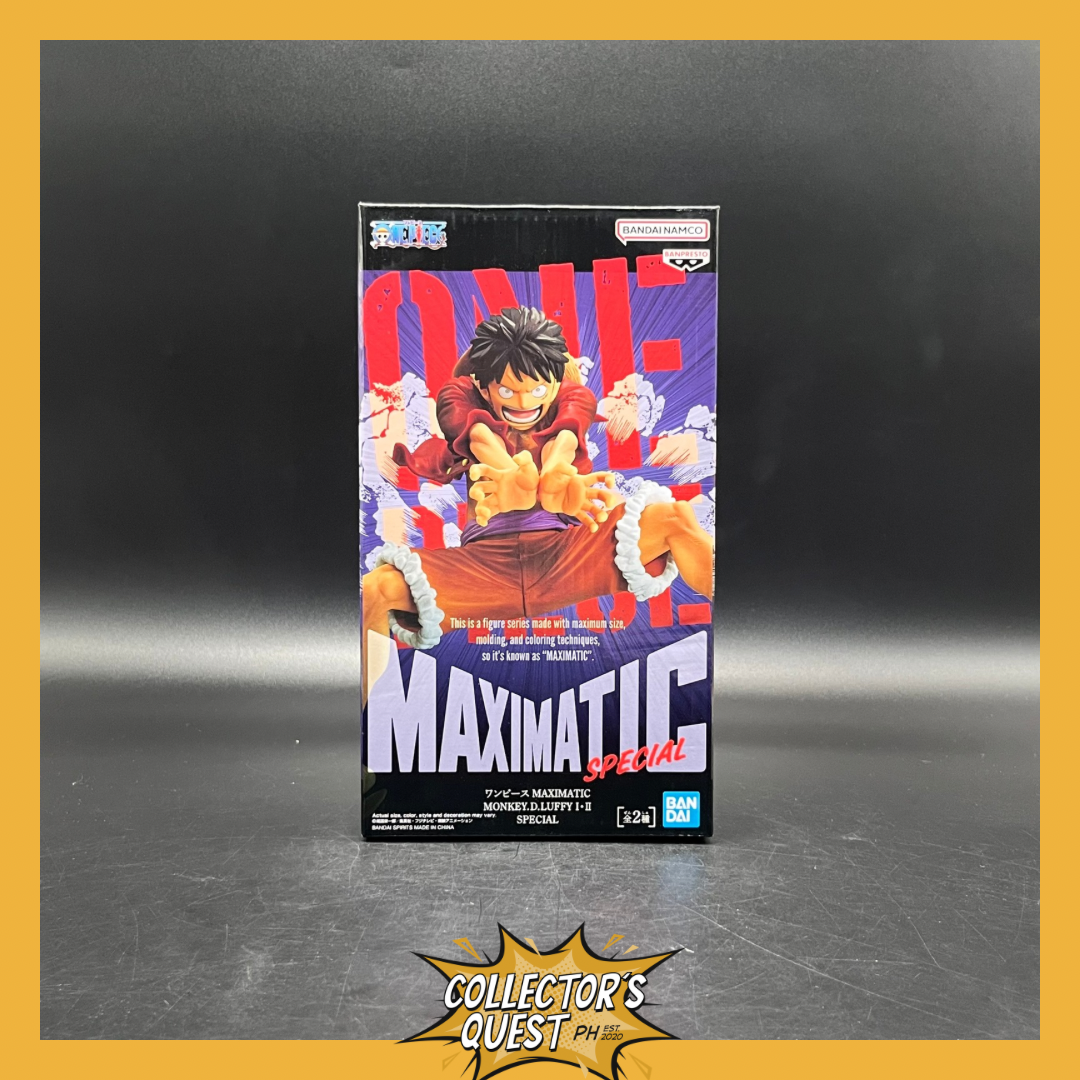(IN STOCK) Banpresto Maximatic Special One Piece Monkey D Luffy Special Version B Figure