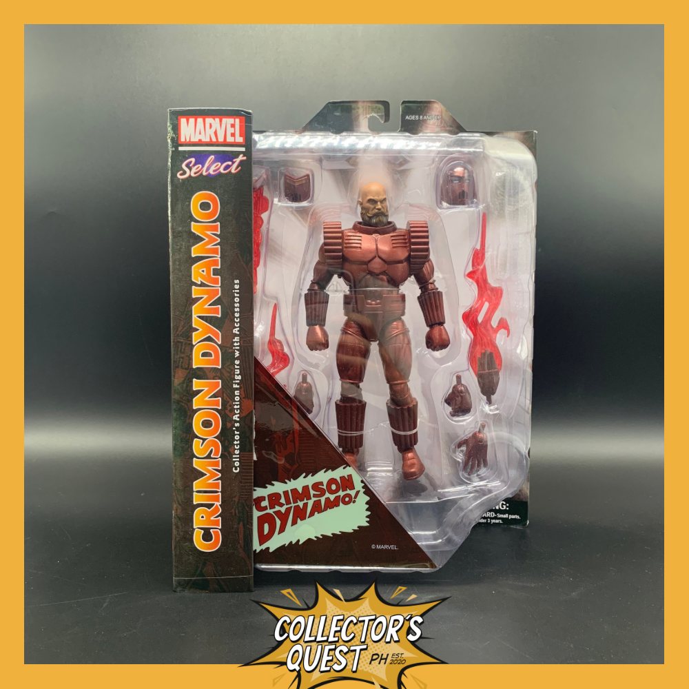 (IN STOCK) Diamond Select Toys Marvel Select Crimson Dynamo Action Figure