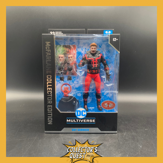 (IN STOCK) DC Mcfarlane Collectors Edition Green Lantern Guy Gardner (WARRIOR) (Platinum) Action Figure