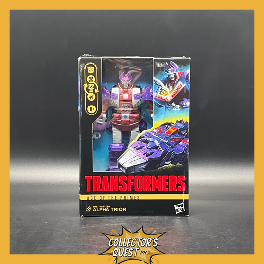 (IN STOCK) Transformers Age of The Primes The Thirteen Alpha Trion Action Figure