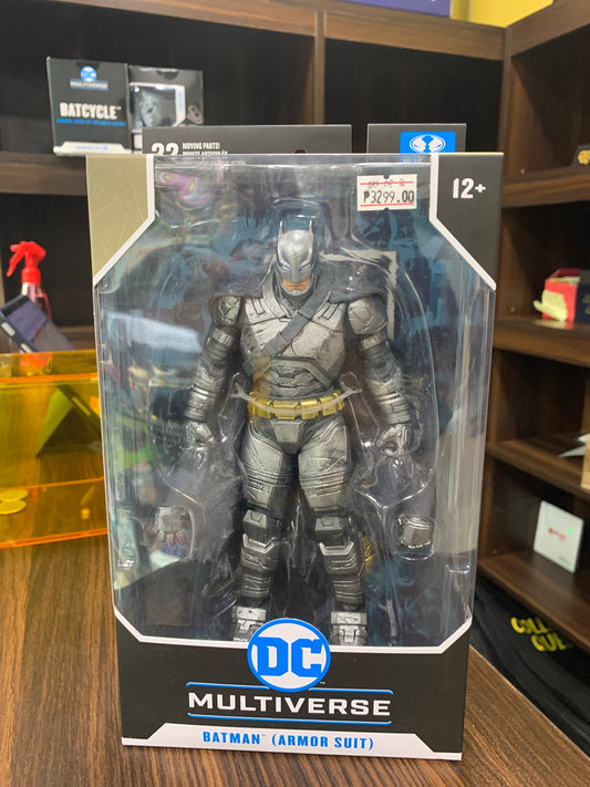 (IN STOCK) DC Multiverse Batman V Superman : Dawn of Justice Batman Armor Suit Action Figure