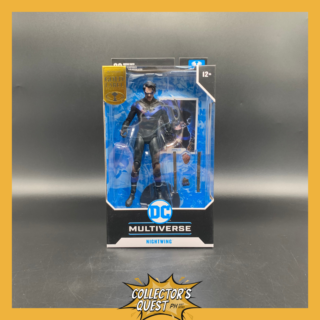(IN STOCK) DC Multiverse Nightwing (DC vs Vampires)(Gold Label) Action Figure