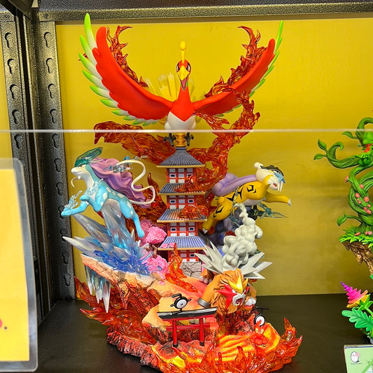 (IN STOCK) PPAP Studio Pokemon Johto Legendary Statue