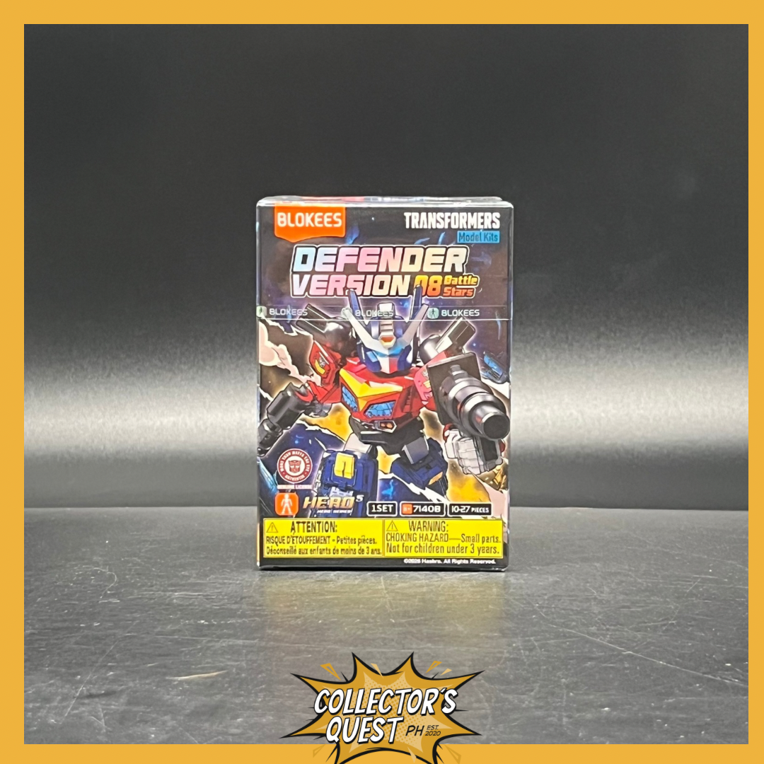 (IN STOCK) 71408 Blokees Transformers Defender Version 08: Battle Stars Model Kit