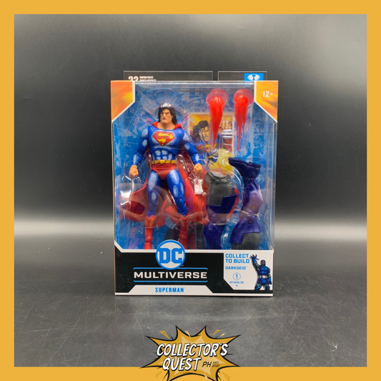 (IN STOCK) DC Multiverse Justice League Task Force Superman Action Figure