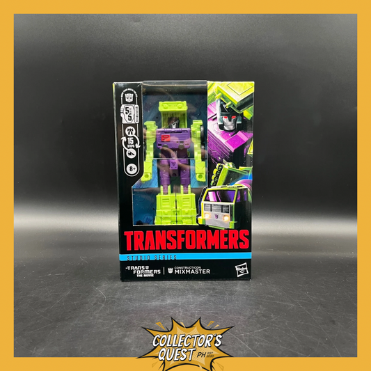 (IN STOCK) Transformers Studio Series The Movie 86 Contructicon Mixmaster Action Figure