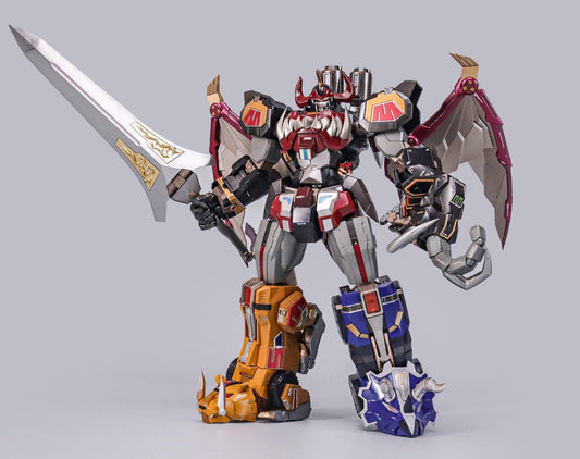 (IN STOCK) Mighty Morphin Power Ranger Megazord Exploding Model ZL-01 Mythical Beast Combined
