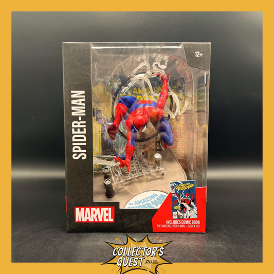 (IN STOCK) McFarlane Toys Marvel Spiderman 1/6 Scale Posed Statue (The Amazing Spider-Man #302)
