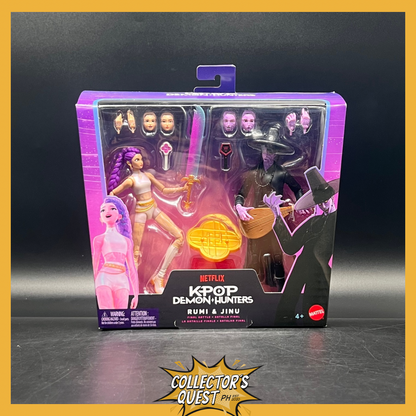 (IN STOCK) Mattel KPOP Demon Hunters Rumi & Jinu Final Battle 2-pack Action Figure Set