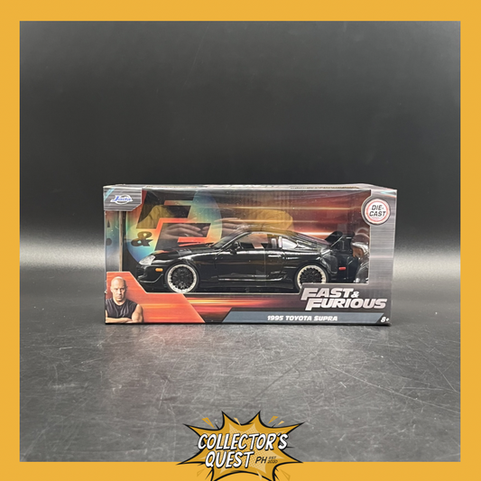 (IN STOCK) 33380 Jada Toys Fast & Furious 1:24 Scale 1995 Toyota Supra Die Cast Vehicle