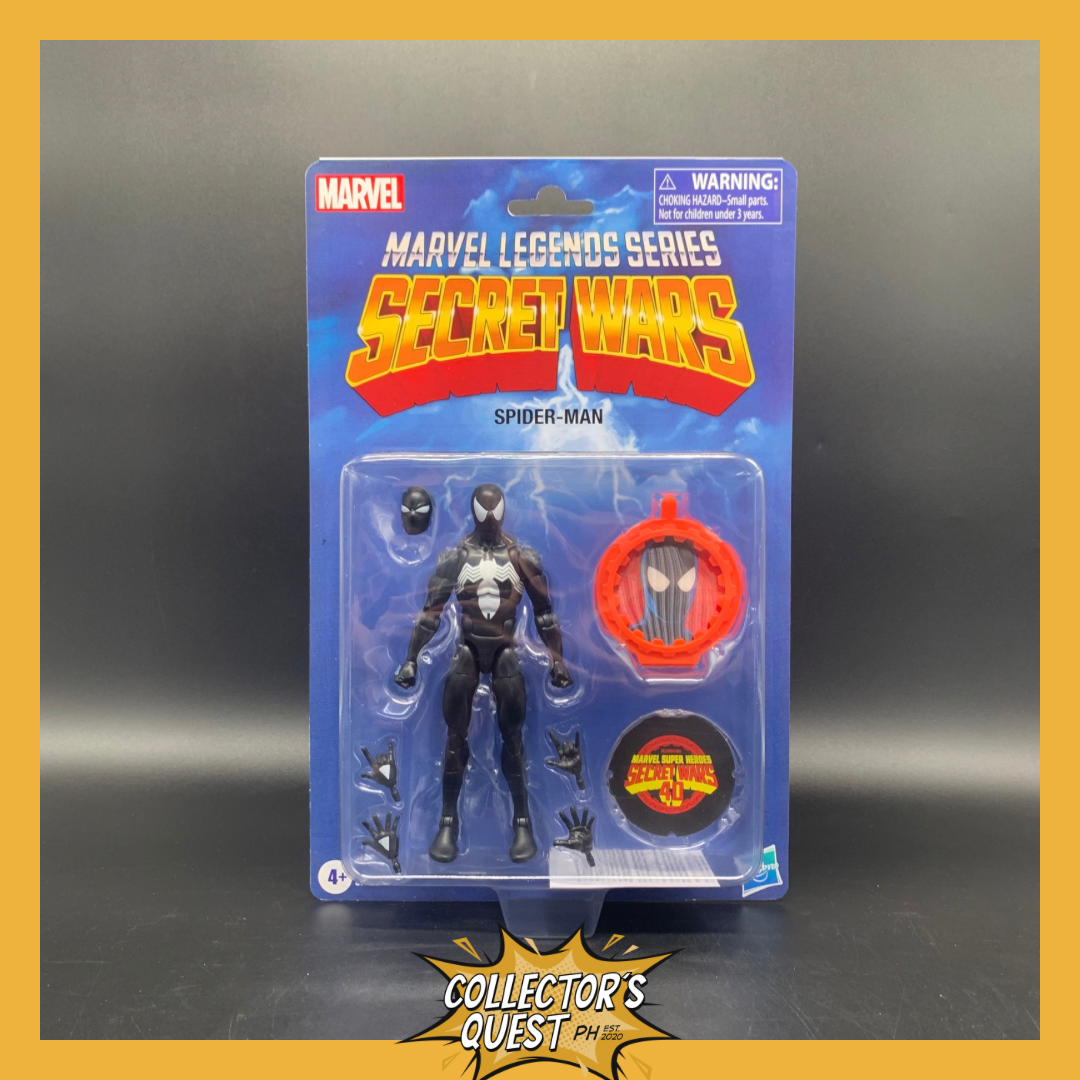 (IN STOCK) Marvel Legends Secret Wars Symbiote Spiderman Action Figure