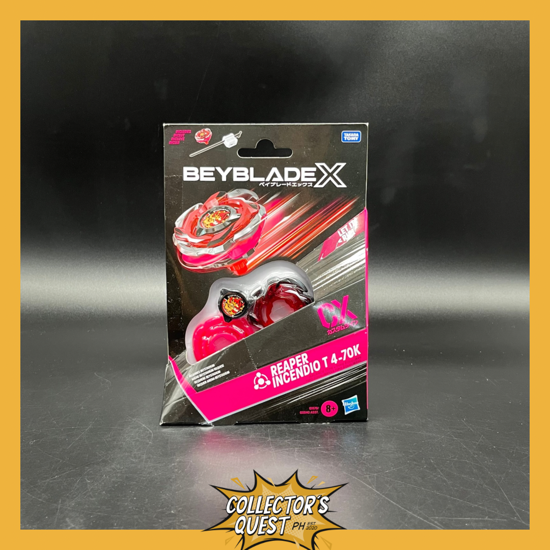 (IN STOCK) Beyblade X Reaper Incendio T 4-70K CX Starter Pack Set