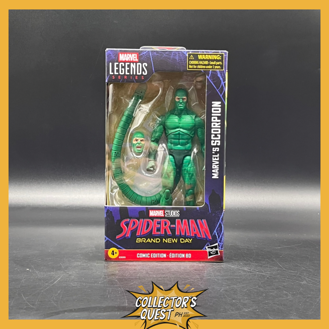 (IN STOCK) Marvel Legends Spiderman: Brand New Day Scorpion Action Figure