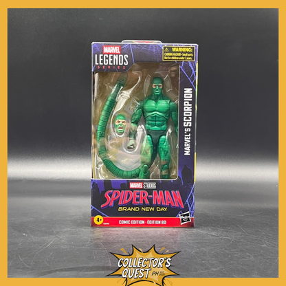 (IN STOCK) Marvel Legends Spiderman: Brand New Day Scorpion Action Figure