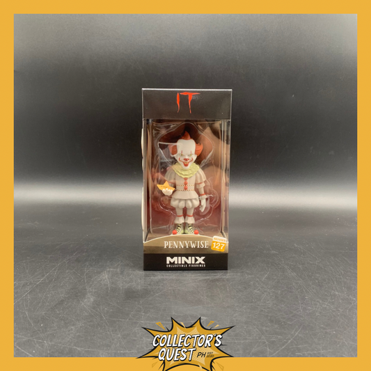(IN STOCK) MINIX Collectible Stephen King's IT Pennywise Figurine