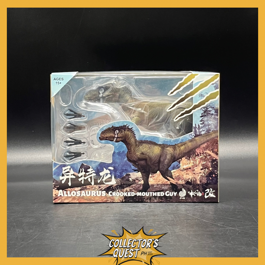 (IN STOCK) Nanmu Studio 33cm Smart Series Allosaurus (Crooked-Mouth Guy) Action Figure