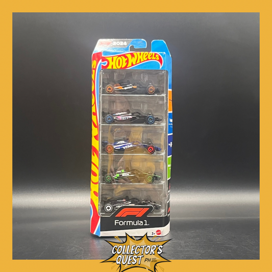 (IN STOCK) Hot Wheels Formula 1 5 Pack Diecast Vehicle