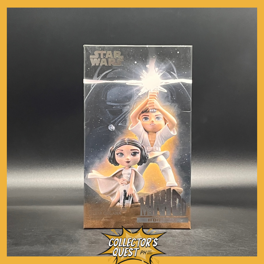(IN STOCK) Iron Studios MINICO Star Wars Luke and Leia Vinyl Figure Set
