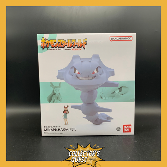 (IN STOCK) Pokemon Scale World Johto Region Jasmine & Steelix Action Figure