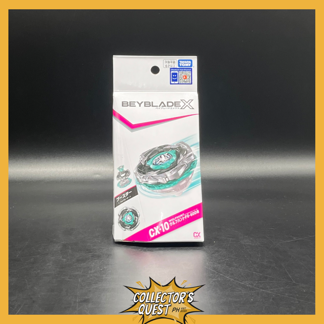 (IN STOCK) Beyblade X CX-10 Wolfhunt F0-60DB Booster