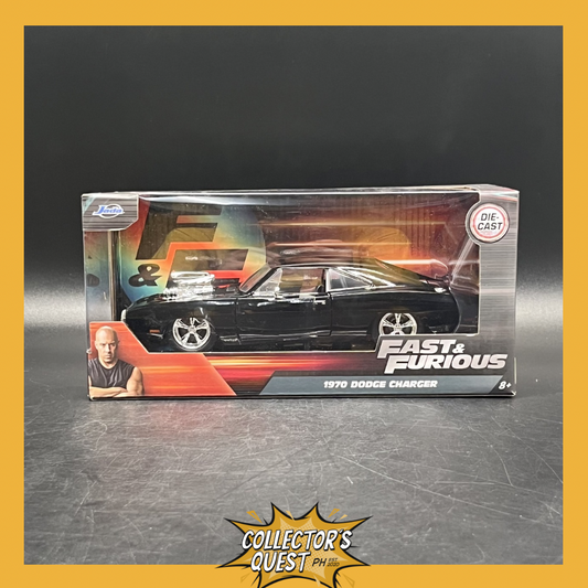 (IN STOCK) 35421  Jada Toys Fast & Furious 1:24 Scale  Dominic Toretto's 1970 Dodge Charger R/T Die Cast Vehicle