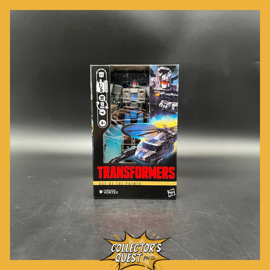 (IN STOCK) Transformers Age of the Primes Deluxe Class Decepticon Vortex Action Figure