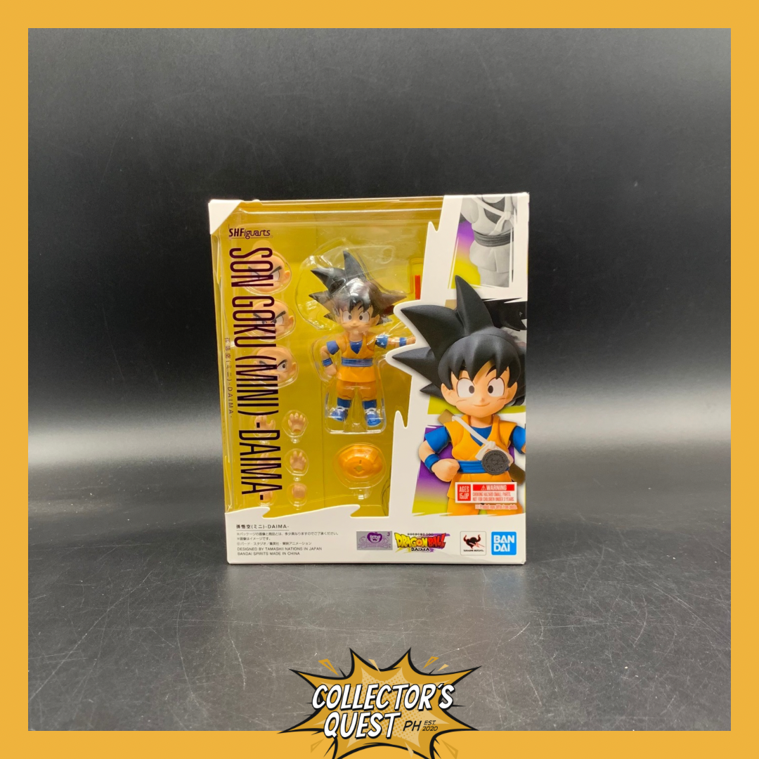 (IN STOCK) Bandai SHFiguarts Son Goku Mini Daima Action Figure