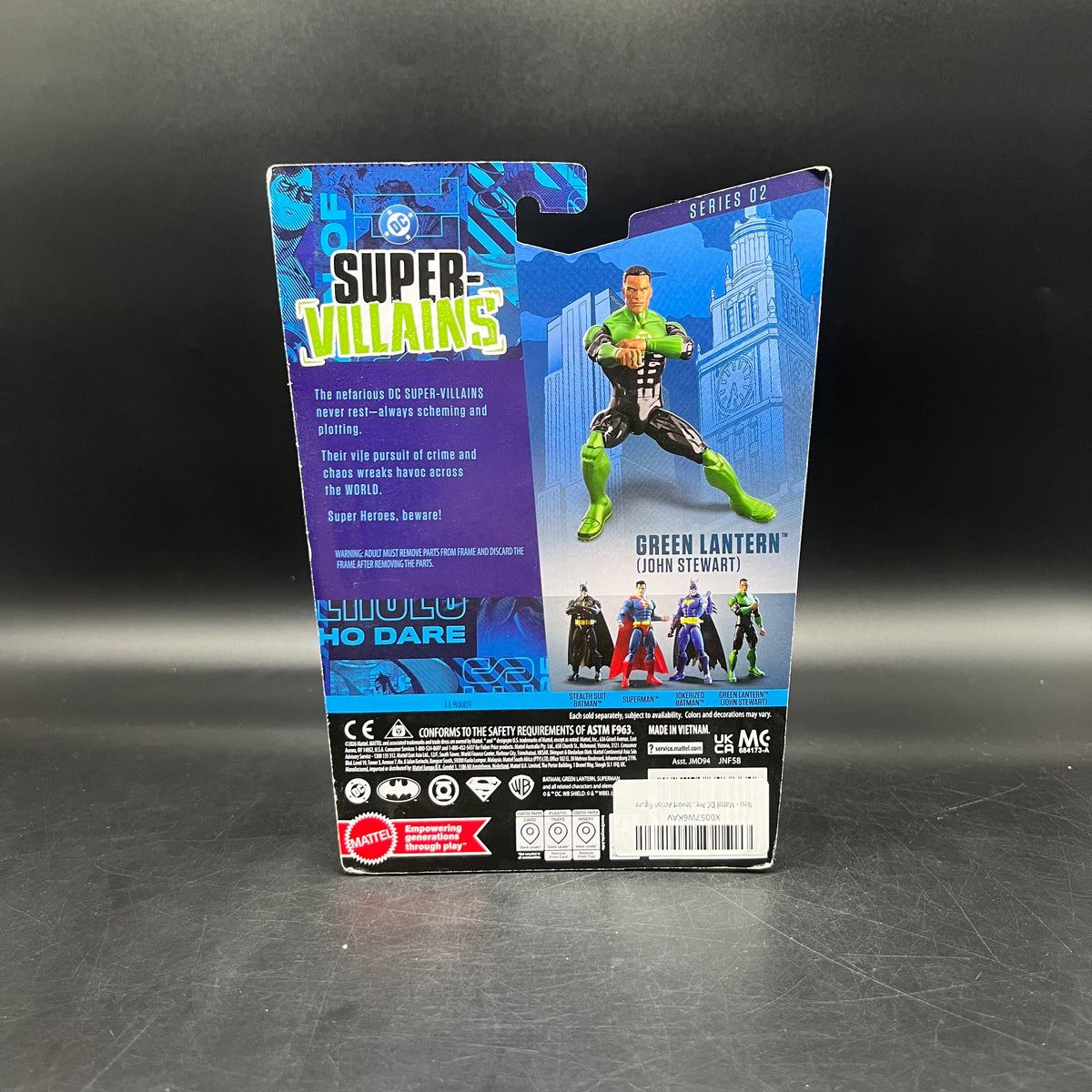 (IN STOCK) Mattel DC Premiere Series 6.5 Inch Action Figure: John Stewart Green Lantern Action Figure